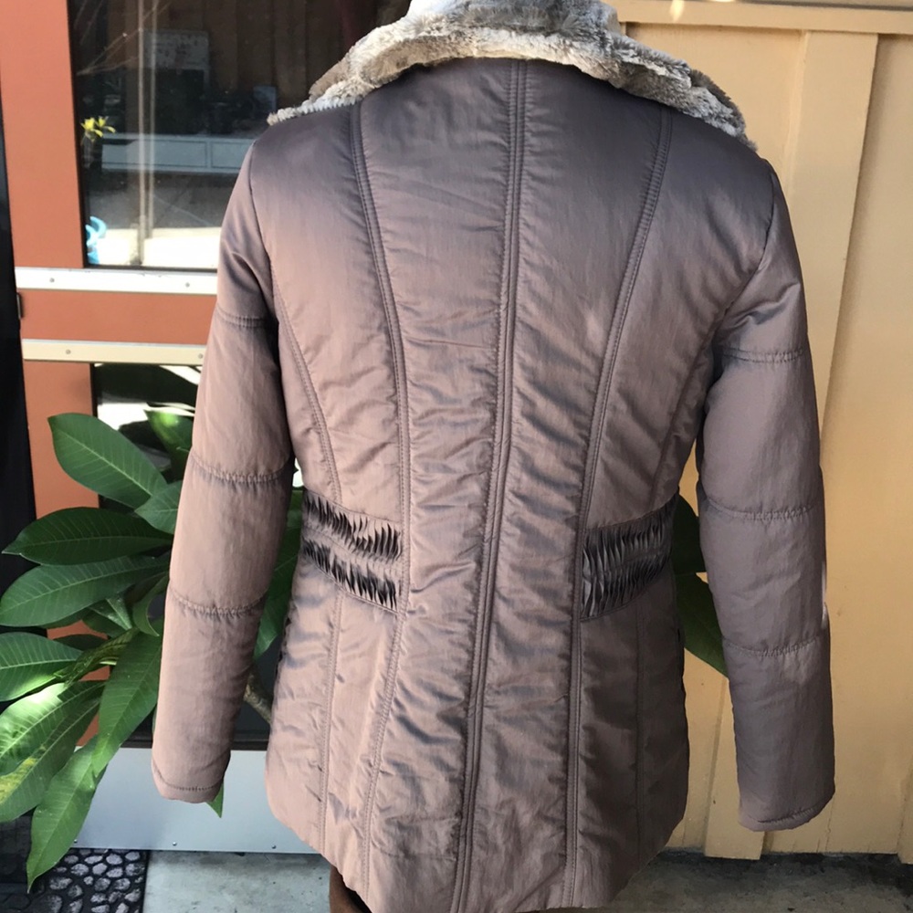 Montana Co Faux Fur Luxury Coat - Picture 7 of 8